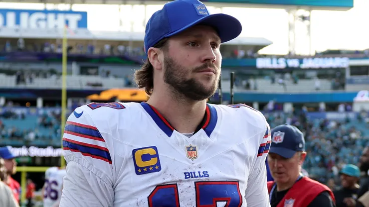 Josh Allen #17 of the Buffalo Bills.