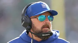 Brian Daboll during a Giants game.