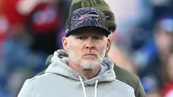 Sean McDermott at Highmark Stadium in Orchard Park, New York.