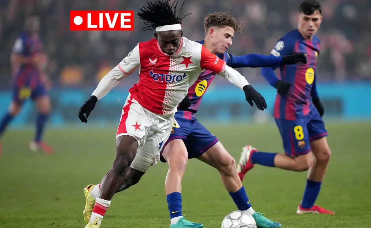 Slavia Praha vs Barcelona LIVE: Lewandowski extends the lead! (2-4) 2025-26 UEFA Champions League Matchday 7