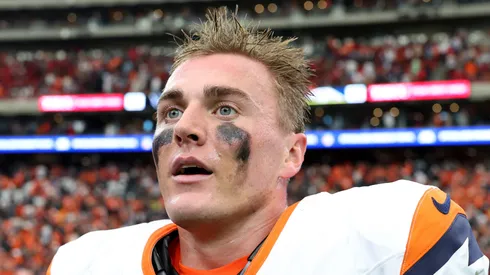 Bo Nix quarterback of the Denver Broncos