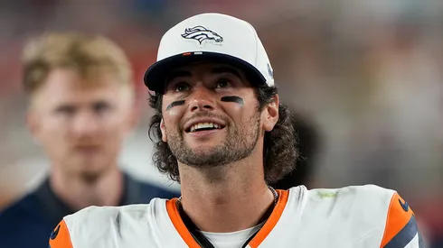 QB Jarrett Stidham of the Denver Broncos