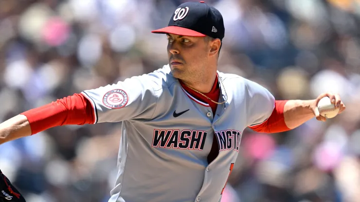 MacKenzie Gore #1 of the Washington Nationals