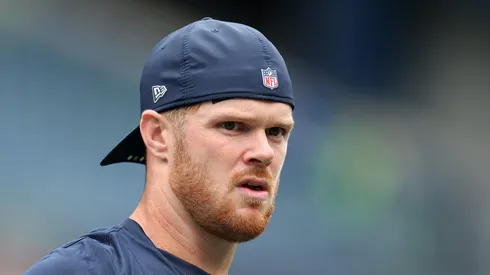 Sam Darnold quarterback of the Seattle Seahawks