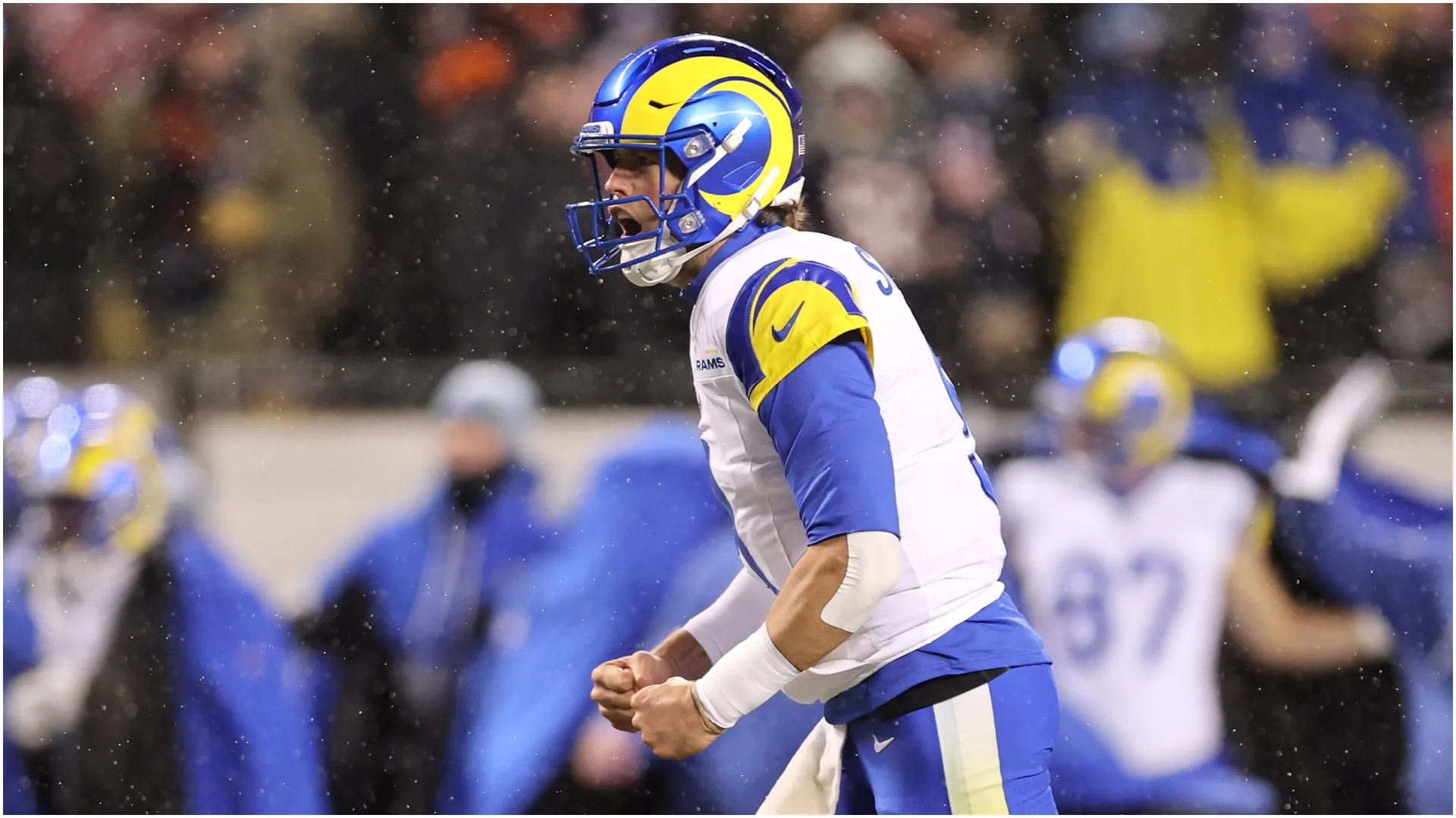Matthew Stafford of the Los Angeles Rams – Michael Reaves/Getty Images
