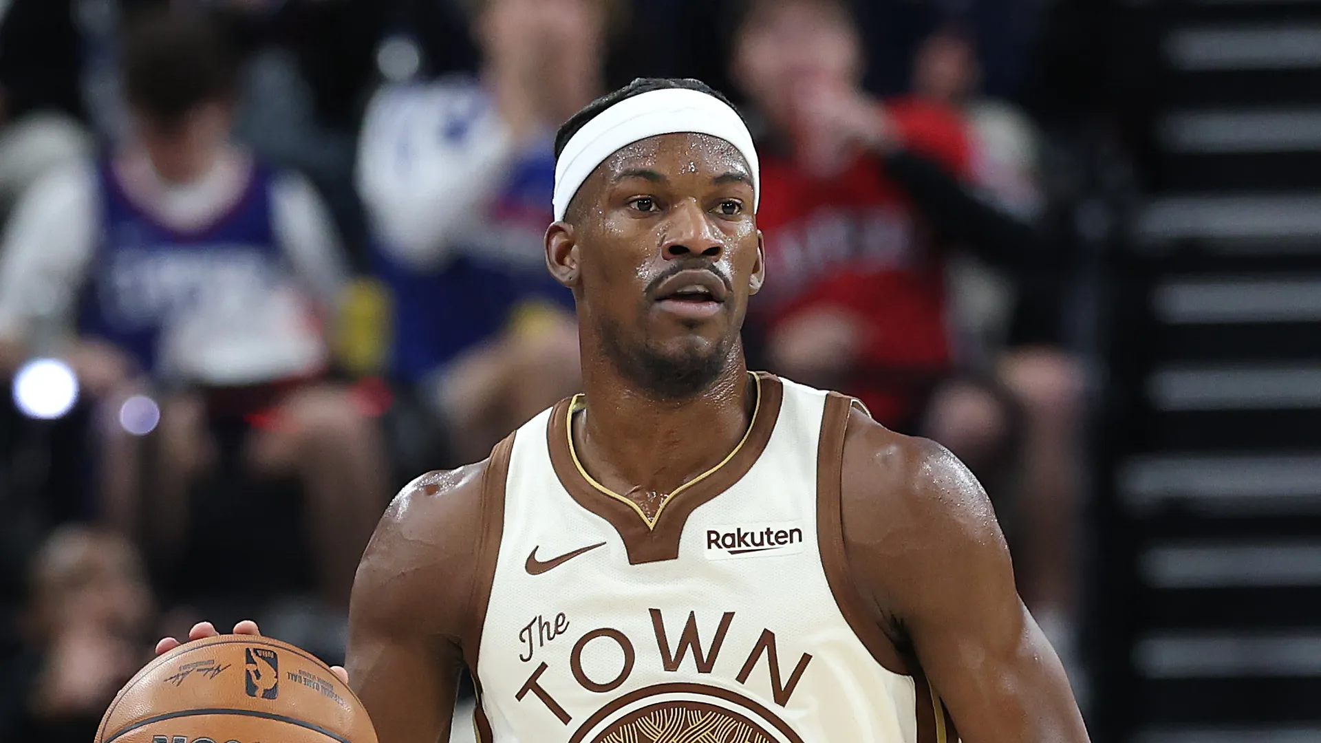 Jimmy Butler III #10 of the Golden State Warriors.