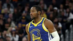 Jonathan Kuminga #1 of the Golden State Warriors.