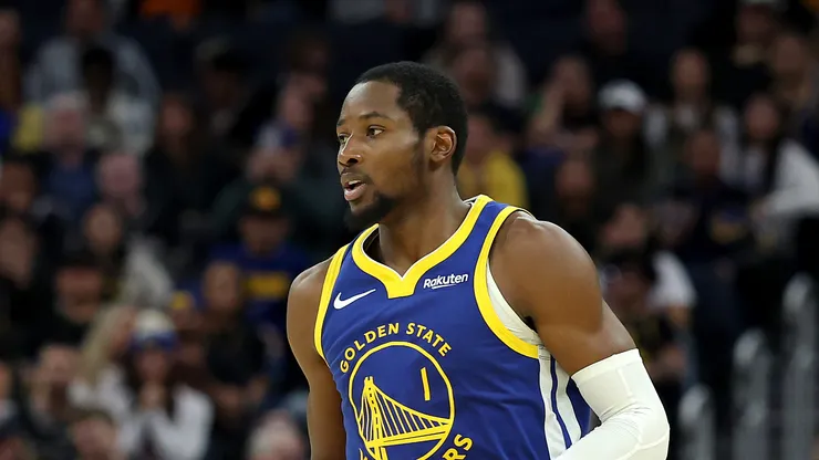 Jonathan Kuminga #1 of the Golden State Warriors.