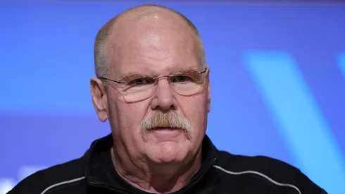 Andy Reid head coach of the Kansas City Chiefs