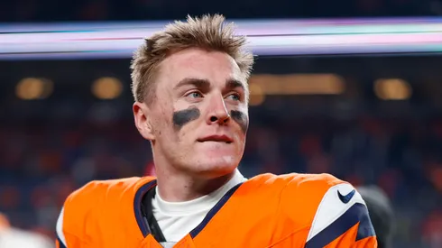 Bo Nix quarterback of the Denver Broncos