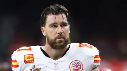 Travis Kelce tight end of the Kansas City Chiefs