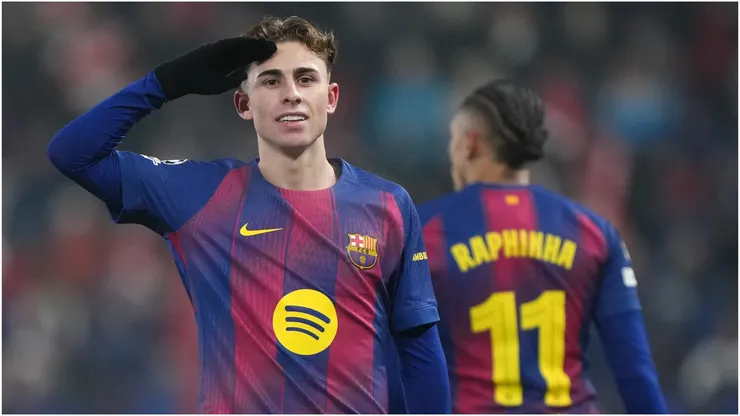Fermin Lopez of FC Barcelona