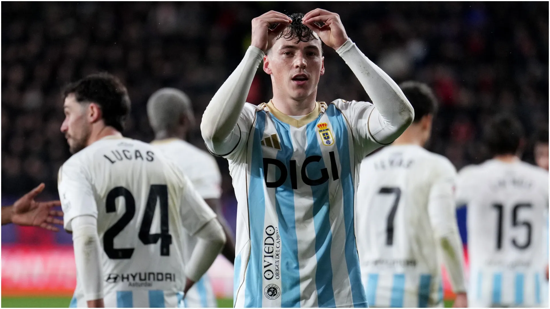 Federico Vinas of Real Oviedo – Juan Manuel Serrano Arce/Getty Images