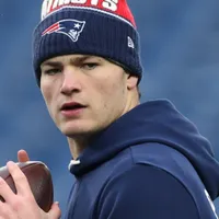 Who is Drake Maye’s backup QB on Patriots depth chart for 2026 AFC Championship Game vs Broncos?