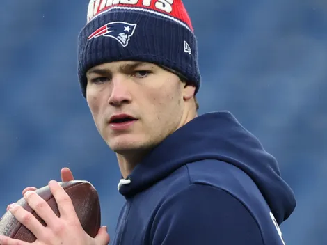 Who is Drake Maye’s backup QB on Patriots depth chart for 2026 AFC Championship Game vs Broncos?