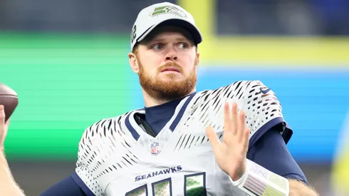 Sam Darnold #14 of the Seattle Seahawks