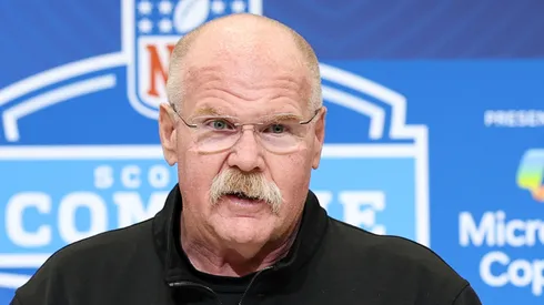 Andy Reid head coach of the Kansas City Chiefs