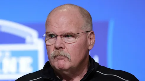 Andy Reid head coach of the Kansas City Chiefs