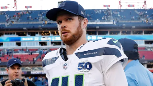 Sam Darnold #14 of the Seattle Seahawks