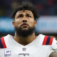 Why is Harold Landry not playing today for Patriots vs Broncos in 2026 AFC Championship Game?