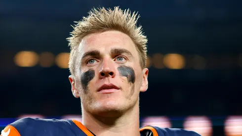 Bo Nix quarterback of the Denver Broncos