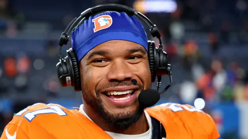 JK Dobbins running back of the Denver Broncos