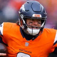 What is the 5280 on the Denver Broncos helmets?