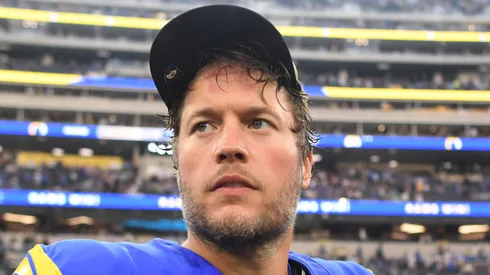 Matthew Stafford quarterback of the Los Angeles Rams