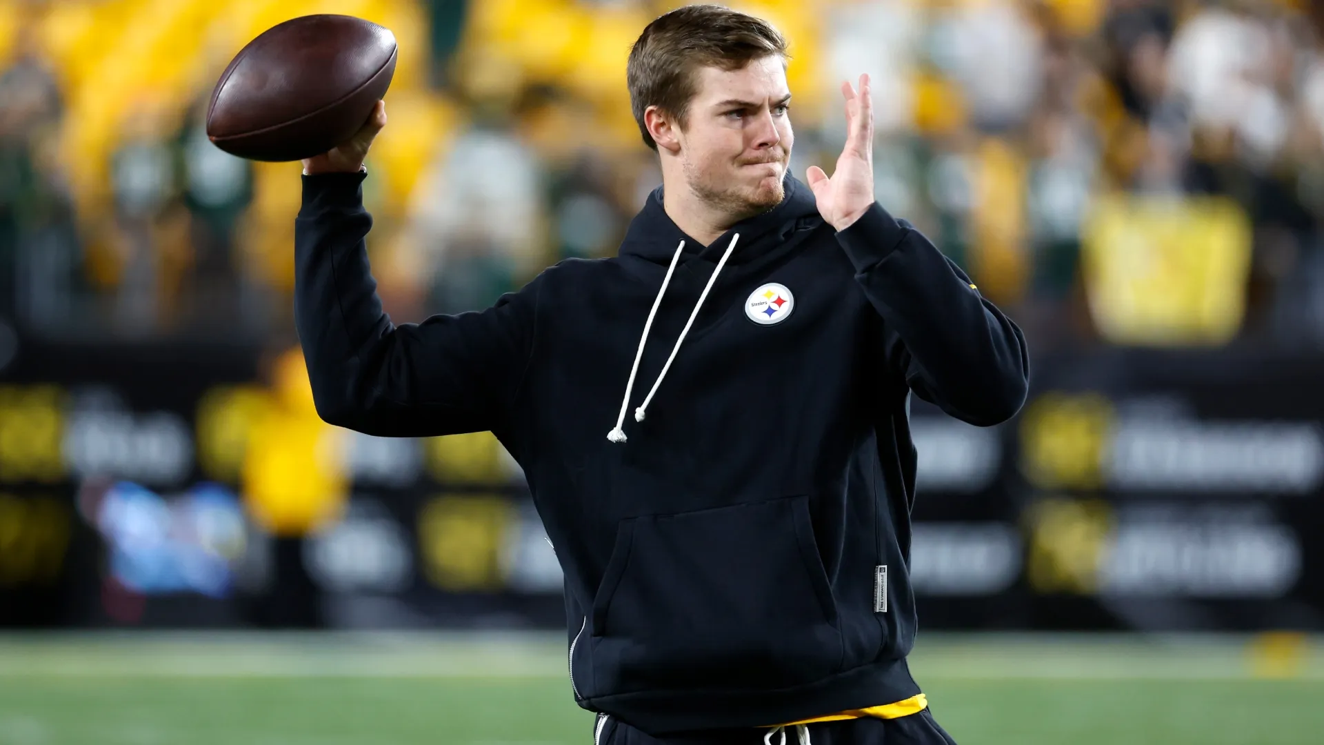 Will Howard #18 of the Pittsburgh Steelers