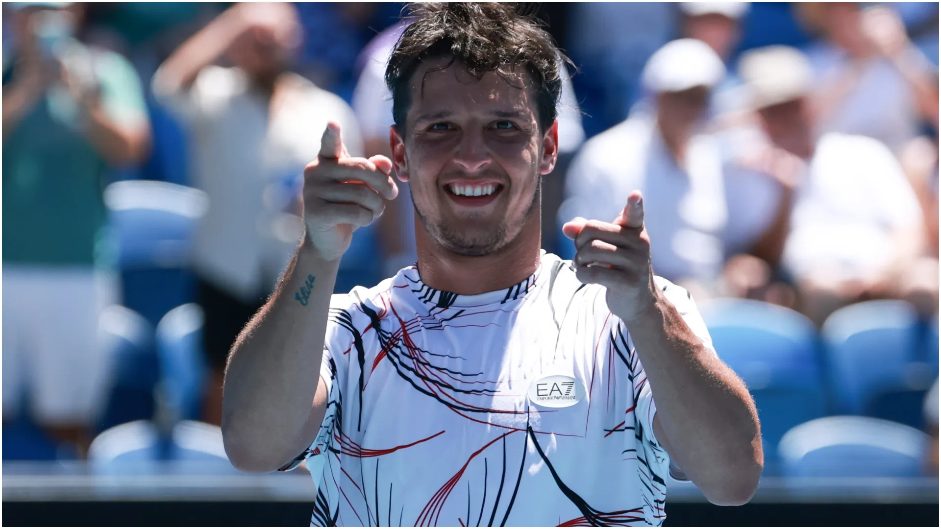 Luciano Darderi of Italy – Lintao Zhang/Getty Images