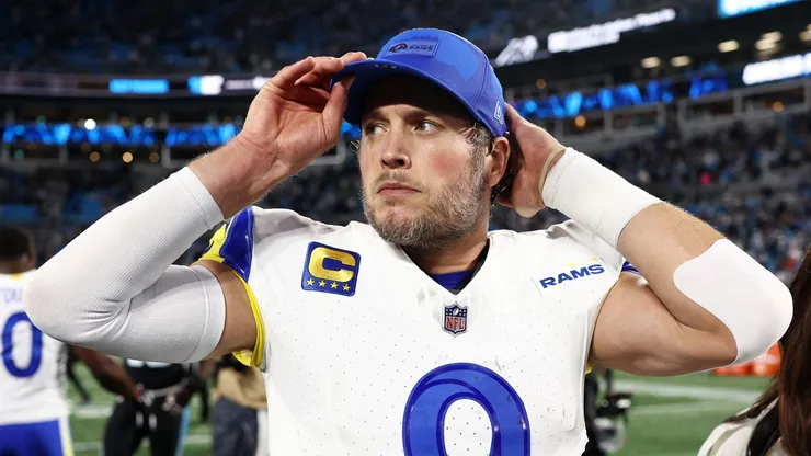 Matthew Stafford at Bank of America Stadium
