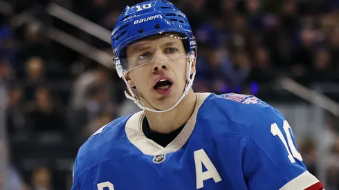 Artemi Panarin at Madison Square Garden.