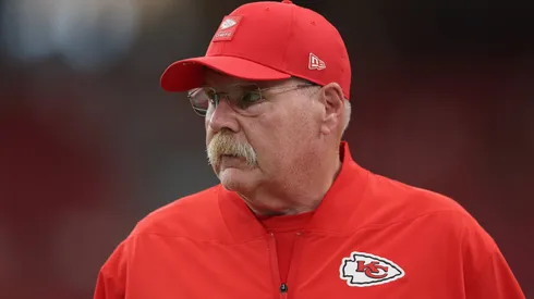 Head coach Andy Reid of the Kansas City Chiefs