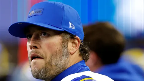 Matthew Stafford #9 of the Los Angeles Rams.