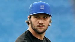 Josh Allen at Highmark Stadium in Orchard Park, New York.