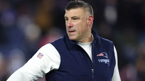 Head coach Mike Vrabel of the New England Patriots.