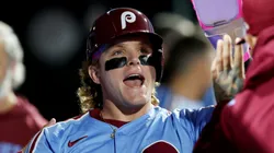 Harrison Bader at Citizens Bank Park in Philadelphia, Pennsylvania.