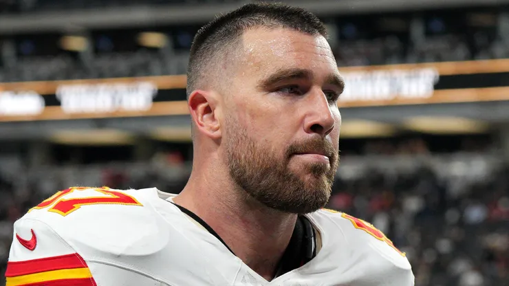 Travis Kelce #87 of the Kansas City Chiefs.
