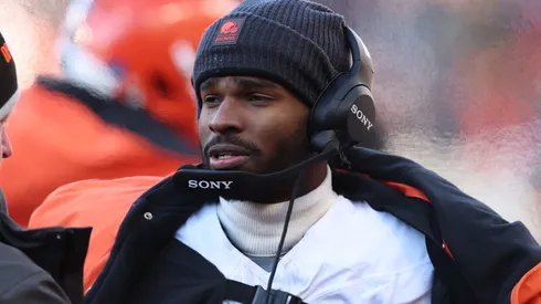 Shedeur Sanders #12 of the Cleveland Browns.