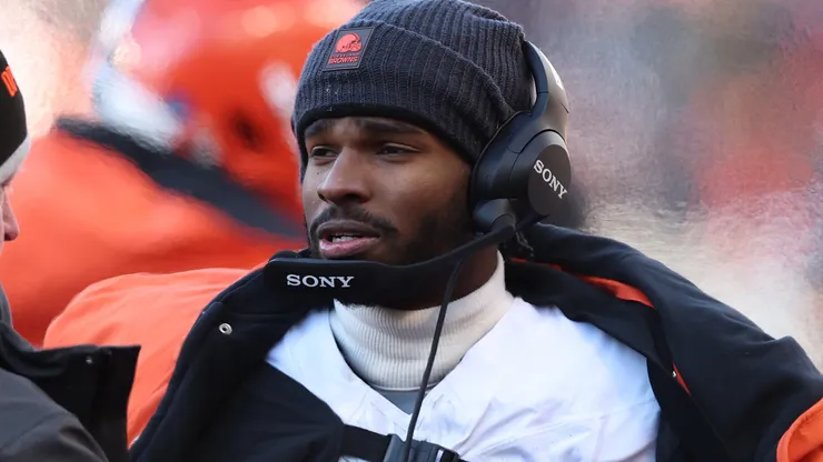 Shedeur Sanders #12 of the Cleveland Browns.