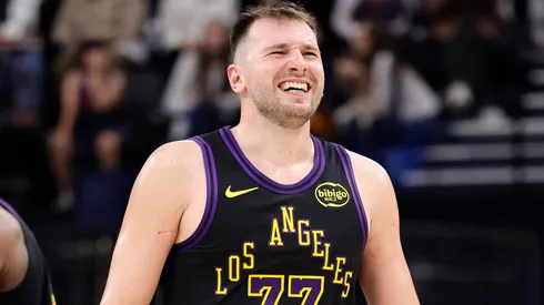Luka Doncic of the Los Angeles Lakers.