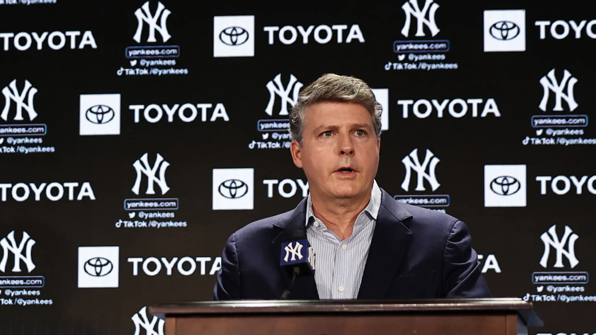 Hal Steinbrenner speaking