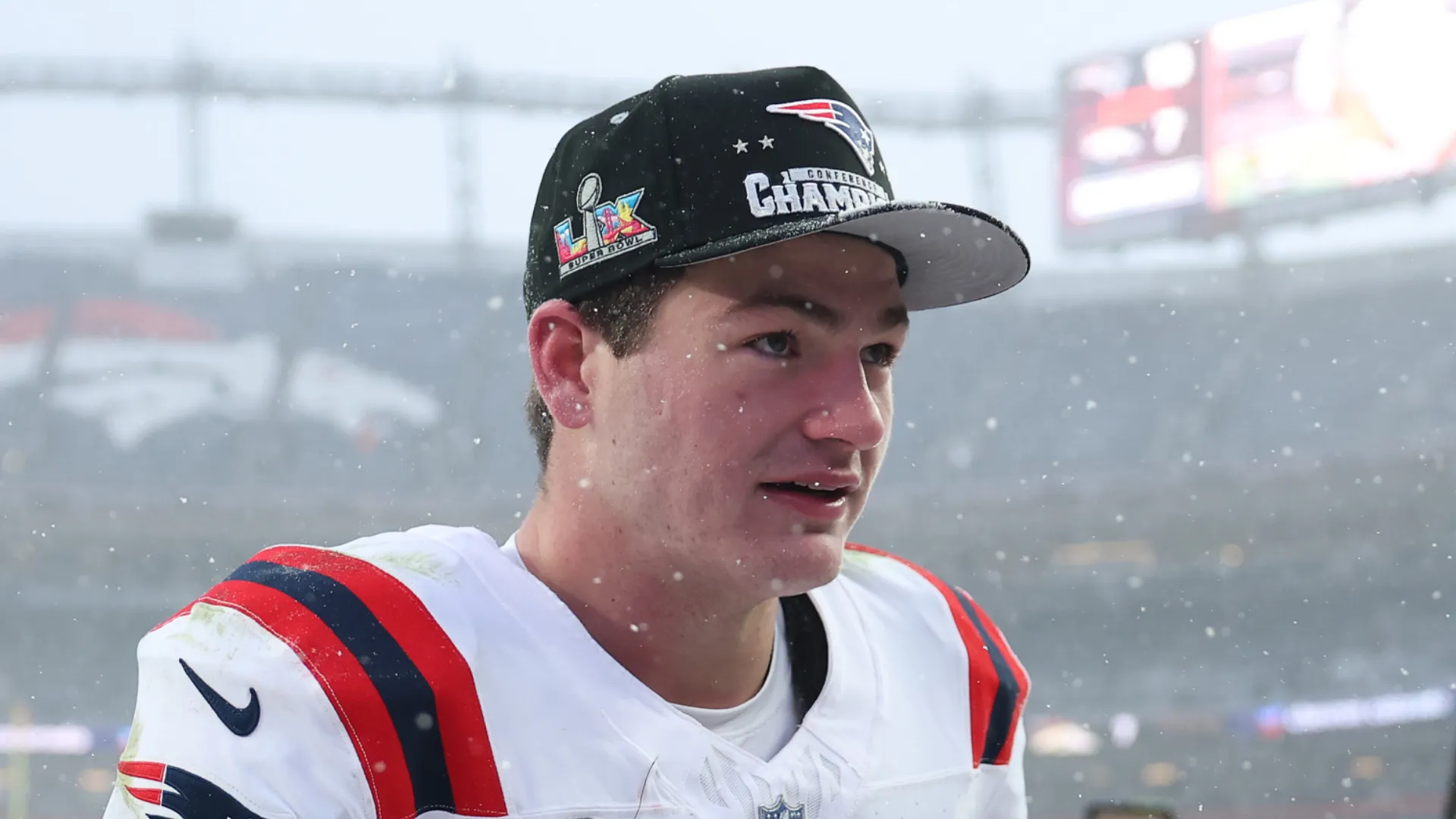 QB Drake Maye of the New England Patriots