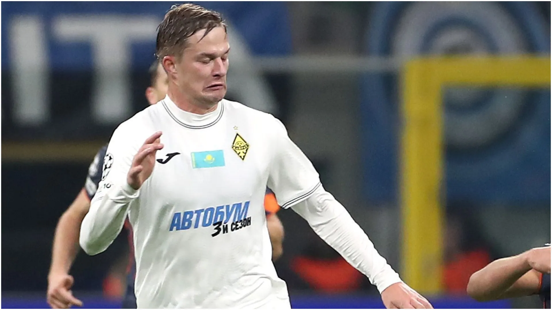 Egor Sorokin of Kairat Almaty – Marco Luzzani/Getty Images