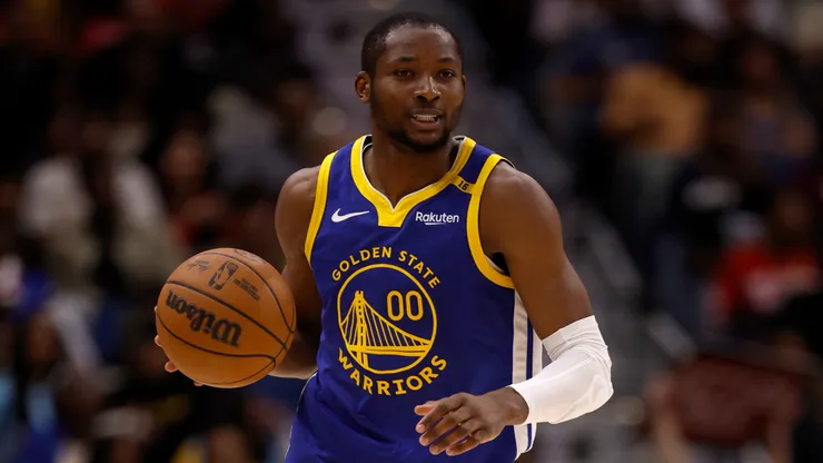 Jonathan Kuminga of the Golden State Warriors.