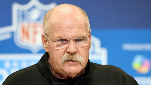 Andy Reid head coach of the Kansas City Chiefs