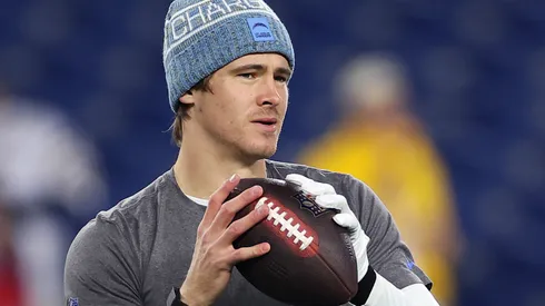 Justin Herbert #10 of the Los Angeles Chargers.