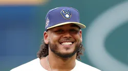 Freddy Peralta at Truist Park.