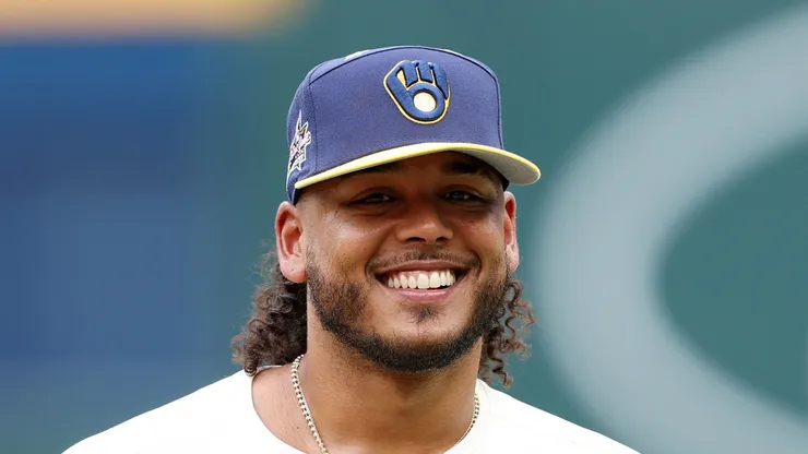 Freddy Peralta at Truist Park.