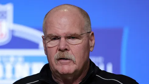 Andy Reid head coach of the Kansas City Chiefs